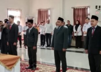 Wabup Muaro Jambi Lantik dan Ambil Sumpah Jabatan 4 Pejabat