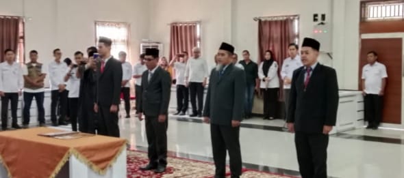 Wabup Muaro Jambi Lantik dan Ambil Sumpah Jabatan 4 Pejabat