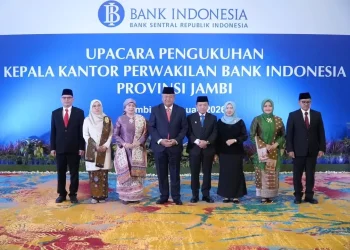 Gubernur BI Kukuhkan Tedy Arif Budiman Gantikan Warsono Pimpin BI Jambi