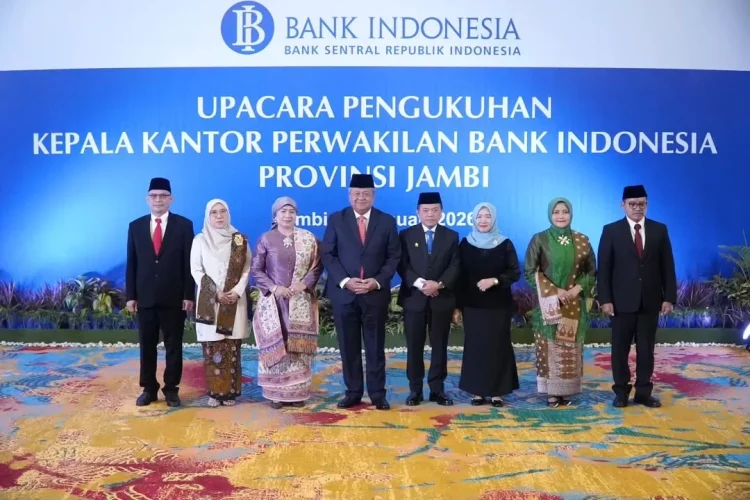 Gubernur BI Kukuhkan Tedy Arif Budiman Gantikan Warsono Pimpin BI Jambi