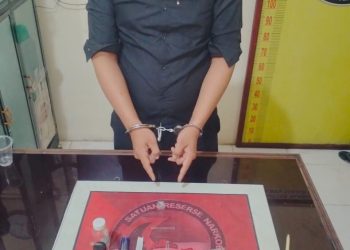 Gerebek “Lorong Maut”, Satresnarkoba Polres Tanjab Barat Ringkus 4 Pelaku dan 21 Paket Sabu