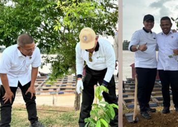 Kapolres Muaro Jambi Hadiri Penanaman Pohon Serentak Se-Provinsi Jambi Peringati HUT Jambi ke-69