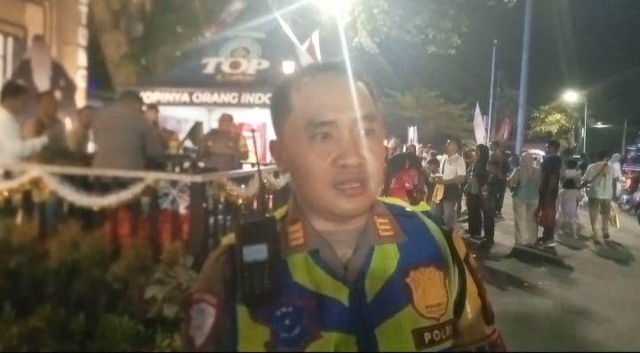 Kapolresta Jambi Pimpin Langsung Pengamanan dan Pemantauan Kondisi Lalu Lintas