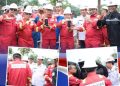 Bupati Muaro Jambi Bersama Wamen ESDM dan Gubernur Jambi Kunjungi Station Tanki Pertamina Tempino