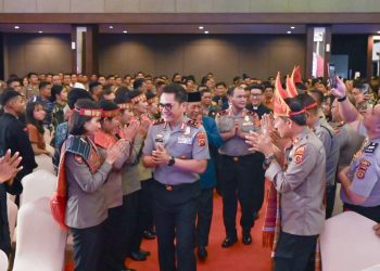 Polda Jambi Gelar Perayaan Natal Bersama TNI-Polri Provinsi Jambi