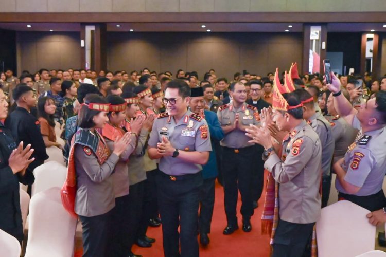 Polda Jambi Gelar Perayaan Natal Bersama TNI-Polri Provinsi Jambi