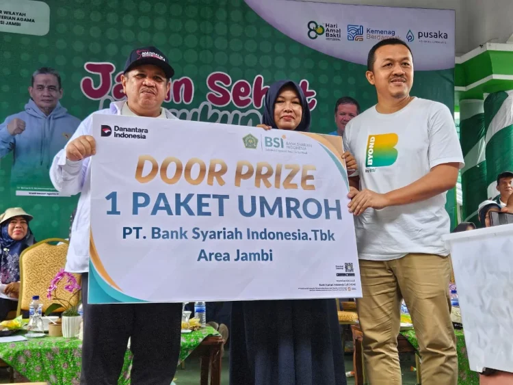 Doorprize Jalan Sehat Kerukunan Menambah Semarak HAB ke-80 Kementerian Agama Tahun 2026