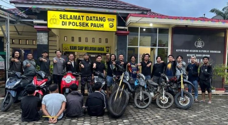 Polsek Pauh Ungkap Dua Laporan Curanmor, Empat Pelaku Berhasil Diamankan