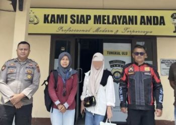 Polsek Tungkal Ulu Amankan Remaja Putri Asal Bangka Belitung yang Dilaporkan Hilang