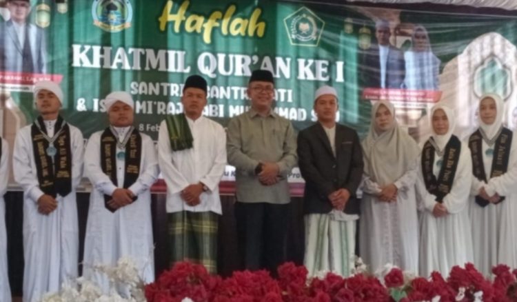 Wakili Bupati, Asisten I Sukoso Hadiri Khatmil Quran 12 Santri Ponpes Tahfizul Quran Pulau Raman