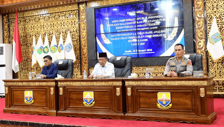 Irwasda Polda Jambi Hadiri Penyerahan Opini Ombudsman, Perkuat Sinergi Pengawasan Pelayanan Publik
