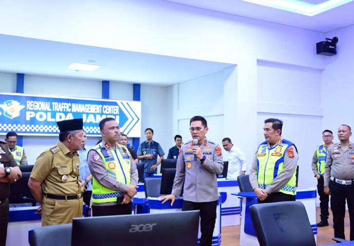 Kapolda Jambi Resmikan Gedung RTMC 2026, Dorong Layanan Lalu Lintas Digital