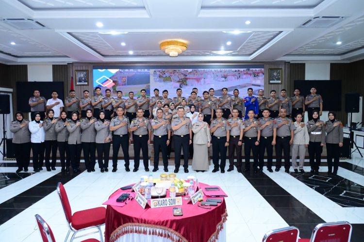 Karo SDM Polda Jambi Buka Pelatihan Peningkatan Kemampuan Operator SDM