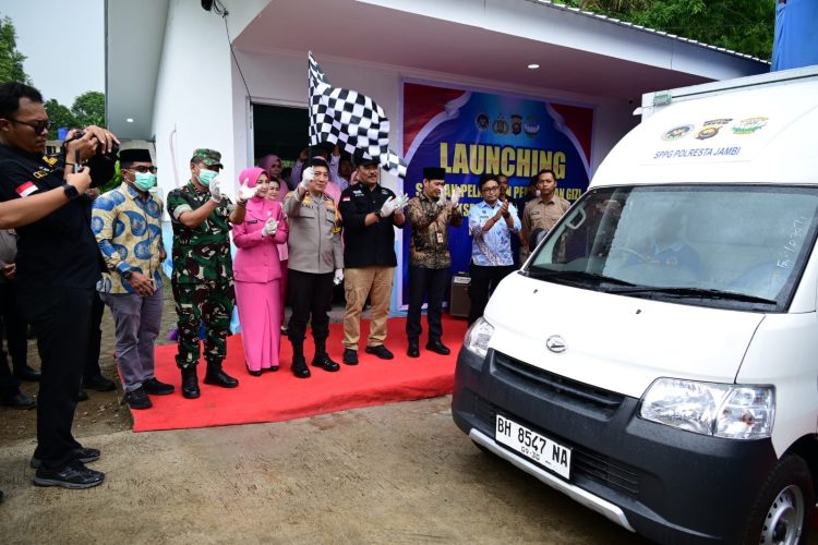 Wakapolda Jambi Resmikan Launching SPPG Jambi Timur