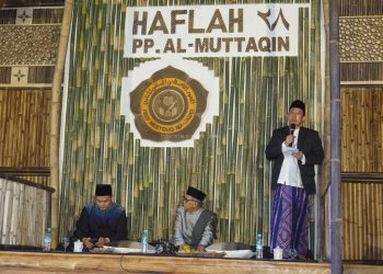 Bupati Dr. Bambang Bayu Suseno, SP, MM, M.Si Menghadiri Peringatan Haflah ke-28 Pondok Pesantren Al Muttaqin