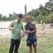 Bupati Muaro Jambi Dr. Bambang Bayu Suseno, secara resmi membuka kegiatan tradisi Bekarang di Danau Gatal, Lubuk Larangan