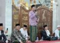 Wakili Bupati, Akhoi Sambut Tim Safari Ramadan MUI Provinsi Jambi di Masjid Raya