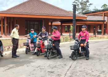 Libur Akhir Pekan Aman, Ditpamobvit Polda Jambi Intensifkan Patroli di Kawasan Candi Muara Jambi