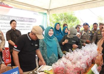 Sambut Puasa, Bupati Tanjab Barat Hadiri GPM Serentak Nasional