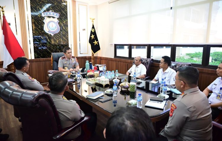 Polda Jambi dan Pemprov Matangkan Persiapan Karya Bakti Sosial di Taman Eks MTQ