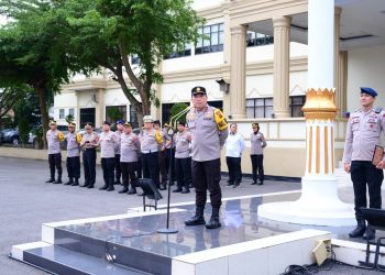 Pimpin Apel Perdana, Wakapolda Jambi Tekankan Sinergi dan Pemetaan Potensi Konflik
