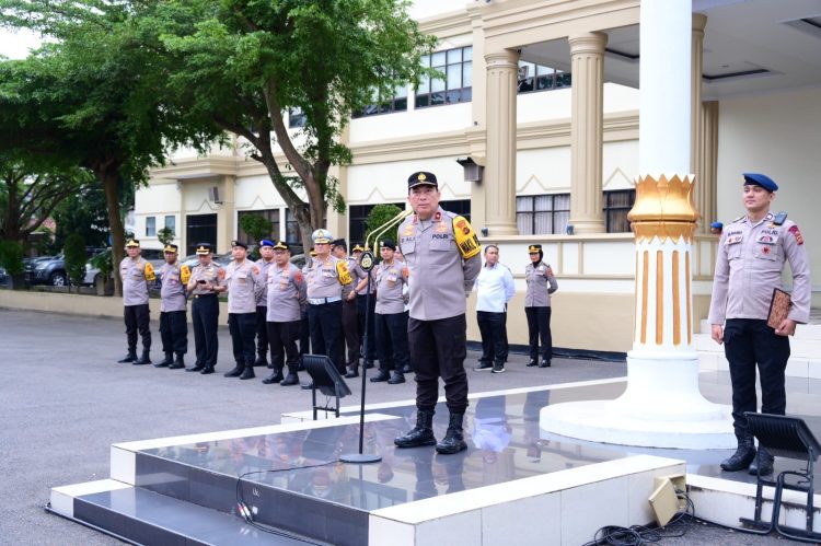Pimpin Apel Perdana, Wakapolda Jambi Tekankan Sinergi dan Pemetaan Potensi Konflik