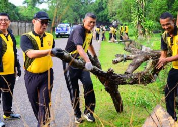 Libatkan Ribuan Personel, Polda Jambi Gelar Aksi Korve Massal Serentak