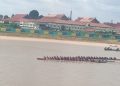 Lomba Pacu Perahu Tradisional Peringatan HUT ke-69 Provinsi Jambi Berlangsung Meriah