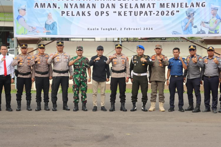 Wujudkan Kamseltibcarlantas, Polres Tanjab Barat Perkuat Sinergi Lintas Sektoral dalam Operasi Keselamatan 2026