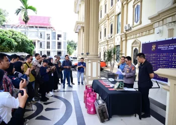 Polda Jambi Bongkar Kecurangan LPG 12 Kg, Tiga Pelaku Diamankan