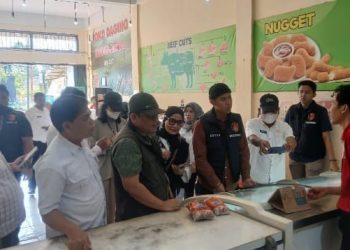 Jelang Ramadhan, Polres Muaro Jambi Cek Harga Pangan di Pasar Tradisional Sengeti