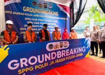 Wakapolda Jambi Launching SPPG Jambi Timur, Dukung Program Nasional Pemenuhan Gizi Anak
