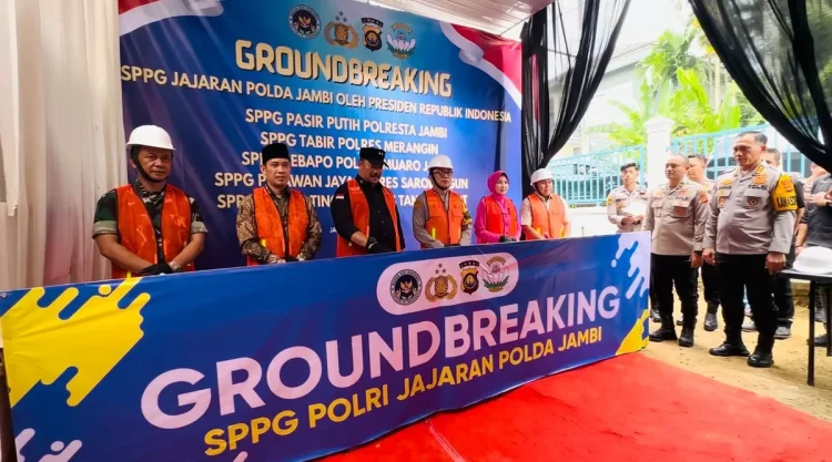 Wakapolda Jambi Launching SPPG Jambi Timur, Dukung Program Nasional Pemenuhan Gizi Anak