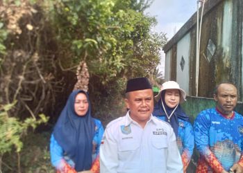 Sambut Bulan Suci Ramadhan 1447 Hijriah Tahun 2026, Kades Bukit Baling Robani Hadiri Gotong Royong di Masjid Al Muhajirin