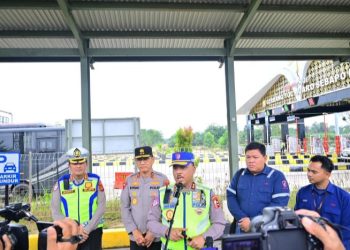 Pastikan Kesiapan Arus Mudik Lebaran 2026, Kakorlantas Polri Bersama Kapolda Jambi Tinjau Tol Bayung Lencir–Tempino