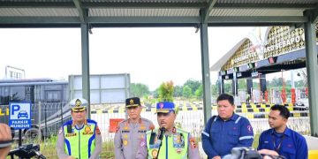 Pastikan Kesiapan Arus Mudik Lebaran 2026, Kakorlantas Polri Bersama Kapolda Jambi Tinjau Tol Bayung Lencir–Tempino