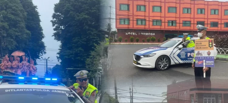 Ramadan, Ditlantas Polda Jambi Gencarkan Penling di Titik Rawan, Keselamatan Adalah Bentuk Syukur