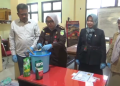 Satreskoba Polres Muaro Jambi Musnahkan Sabu, Dua Wanita Jadi Tersangka