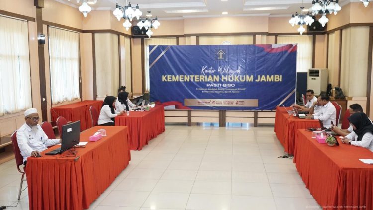 Pelatihan Paralegal Gelombang II Tahun 2026 Resmi Ditutup, Kanwil Kemenkum Jambi Siapkan Agen Edukasi Hukum di Masyarakat