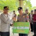 Wujud Kepedulian, Polres Muaro Jambi Berikan Bantuan kepada Anggota Korban Kebakaran