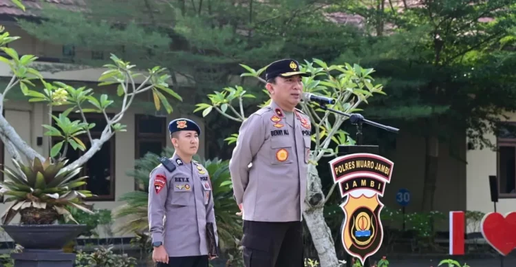 Wakapolda Jambi Kunjungan Kerja ke Muaro Jambi dan Tanjung Jabung Barat, Pengawasan dan Pelayanan Jadi Penekanan