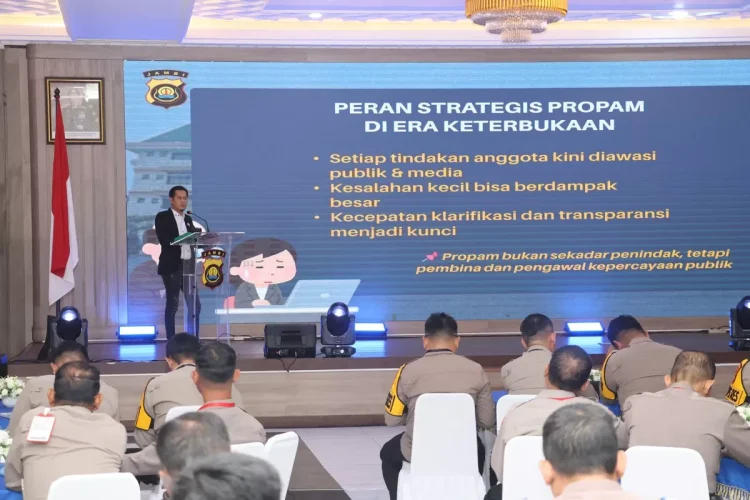 Ketua PWI Kota Jambi: Propam Harus Jadi Pengawal Kepercayaan Publik di Era Digital