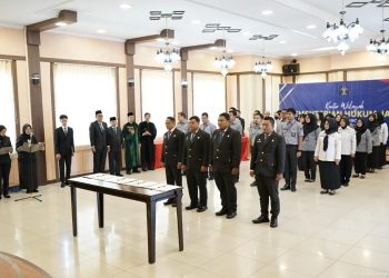Kakanwil Kemenkum Jambi Lantik Pejabat Manajerial dan Kenaikan Jenjang Jabatan Fungsional