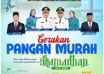 Sambut Ramadhan 1447 H, Pemkot Sungai Penuh Gelar Gerakan Pangan Murah Selama 2 Hari
