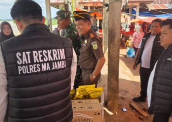 Polres Muaro Jambi Bersama Forkopimda Pastikan Stabilitas Harga di Pasar Sengeti