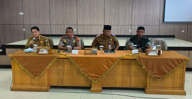 Rakor Evaluasi MBG, Polres Muaro Jambi Tekankan SOP Pendistribusian