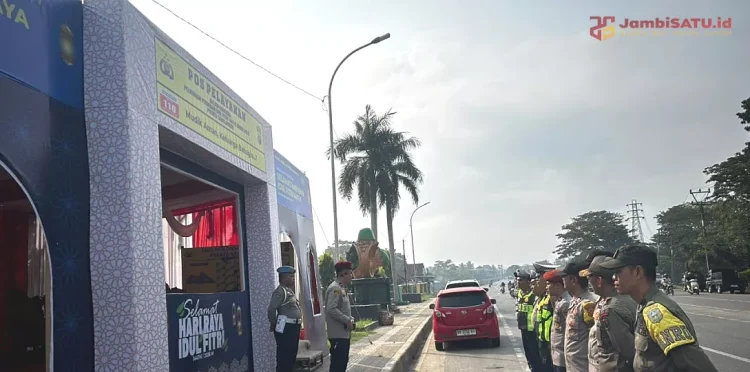 Amankan Arus Mudik Lebaran, Polres Sarolangun Kerahkan 100 Personel
