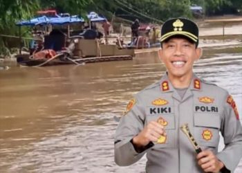 Kapolres Merangin Akan Tindak Keluhan Warga Titian Teras Terkait Aktivitas PETI Sungai Masumai.