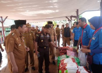Bupati Muaro Jambi, Dr. Bambang Bayu Suseno SP., MM., M.Si. Melakukan Inspeksi Mendadak (Sidak) di Pasar Tradisional Sengeti