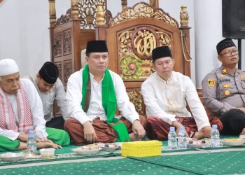Pemkab Tanjab Barat Gelas Safari Ramadan di Desa Rantau Badak Lamo, Muara Papalik
